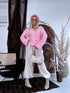 "QUEST Y26001" jacket - soft pink